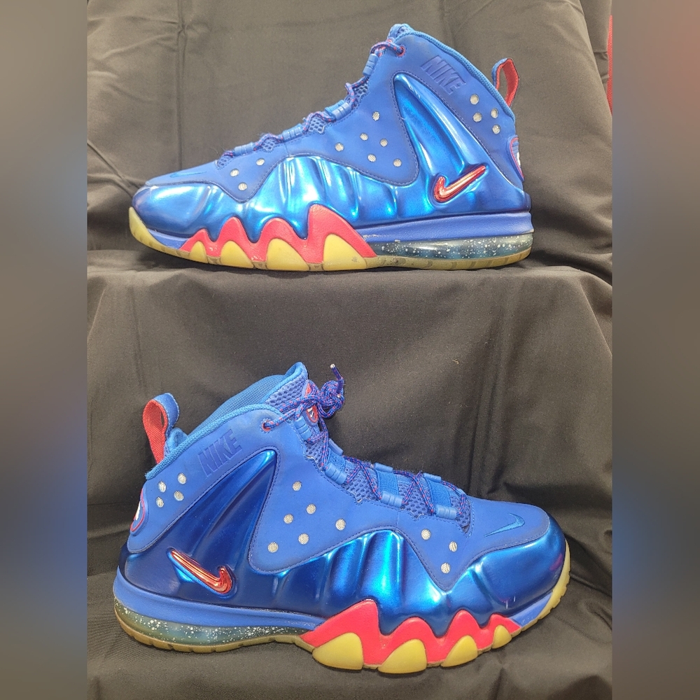 Nike Barkley Posite Max 76ers High-Top Sneakers